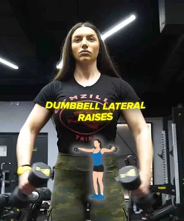 DB Lateral Raises for Women