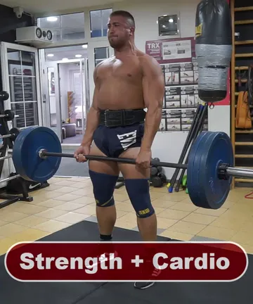 Strength & cardio workout