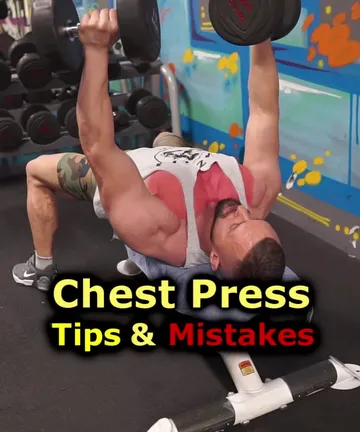 Dumbbell chest press: Tips & Mistakes