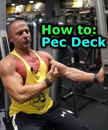 How to: pec deck fly