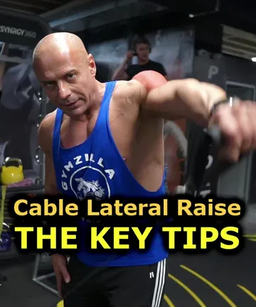 How to: lateral raises on the cable machine - 5 tips
