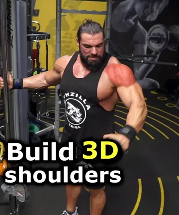 Shoulder superset (build 3d shoulders)