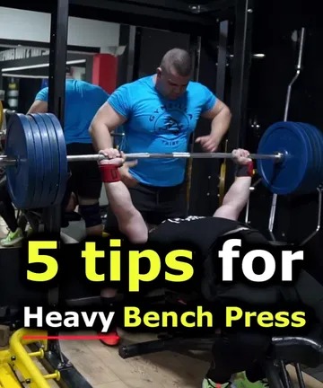 Powerlifting bench press secret technique to lift heavy