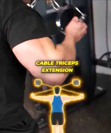 Double Triceps Cable Extension