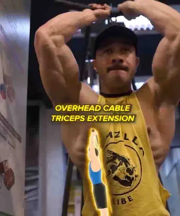 Seated Overhead Extension - pump