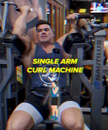 Single Arm Insane Biceps Pump