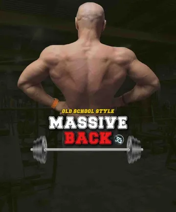Masivan trening za leđa stare škole