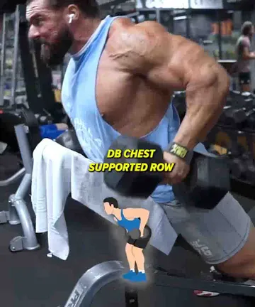 Chest Supported DB Row
