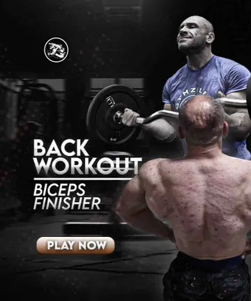 Back & Biceps Finisher