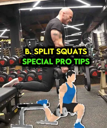 Bulgarian Split Squat Pro Tip