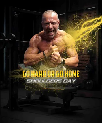 Shoulders GO HARD pump day