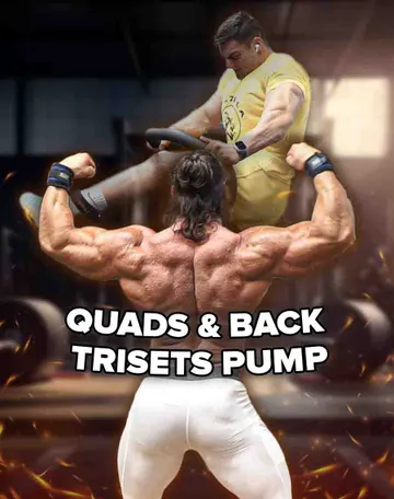 Quads & Back 3 Trisets