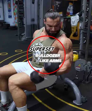 Bulldozer Arms Superset