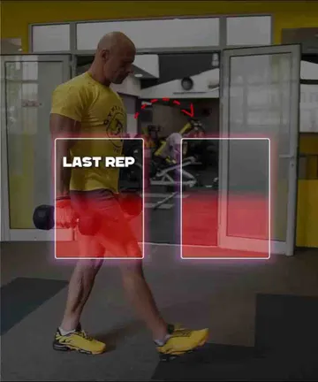 Walking Lunges Super Pump