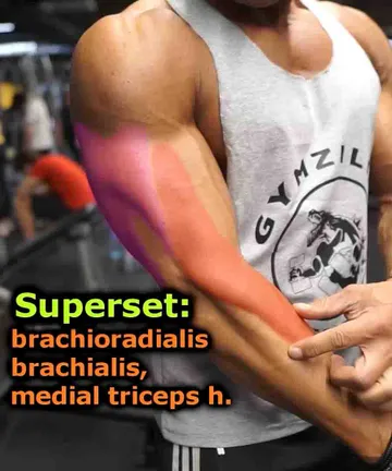 Brachi & Medial Triceps Superset