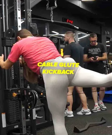 Glute kickbacks pro tips