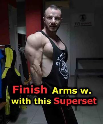 Arms Superset Pump Finisher