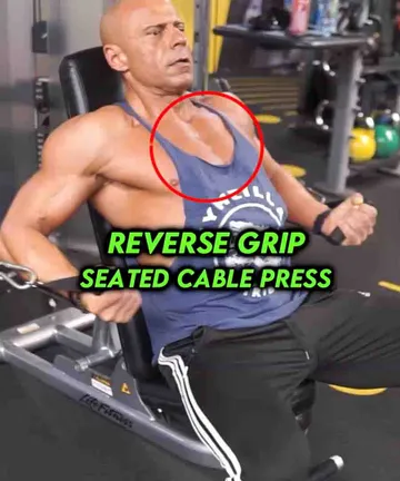 Reverse Seated Cable Press