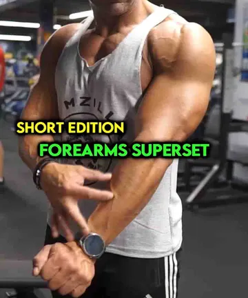 Forearms Superset Burn