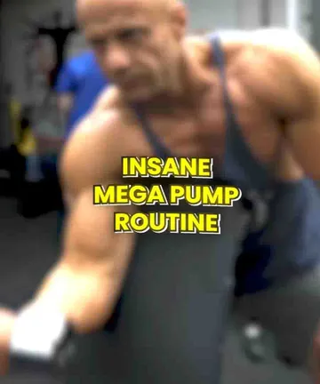 Mega Pump DB single-arm Curls