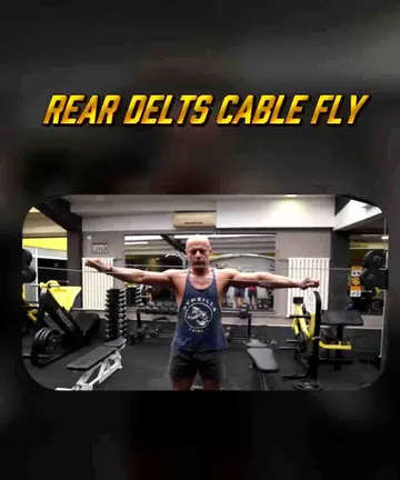 Rear Delts Cable Fly
