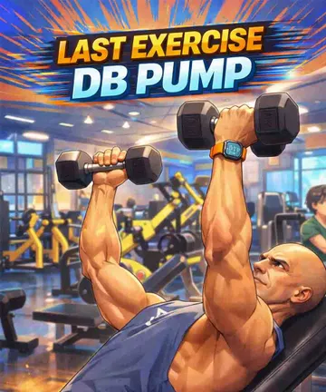 Last Chest exercise DB pump