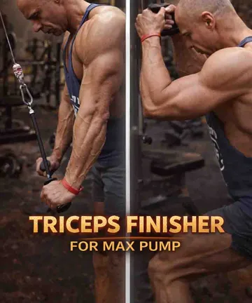 Triceps finisher max pump