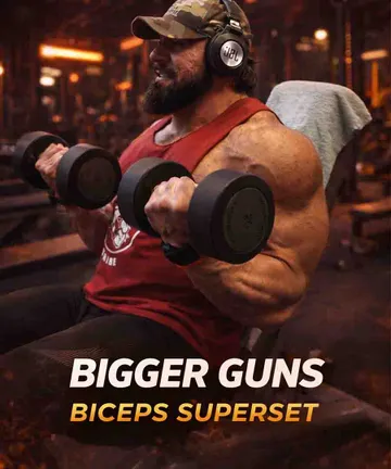 Bigger Guns Biceps Superset