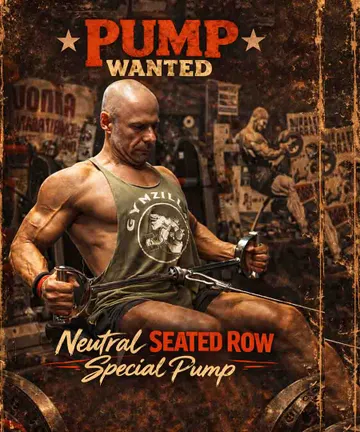 Neutral Seated Row Special Pump