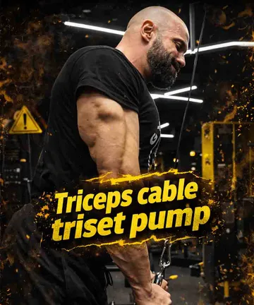 Triceps Cable Triset Pump