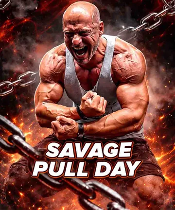 Brutalna pumpa za vukući (pull) dan