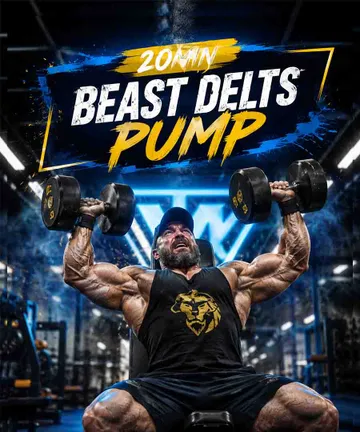 20min Beast Delts Pump