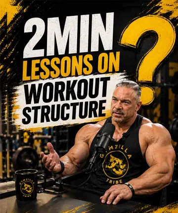2min lessons on workout structure