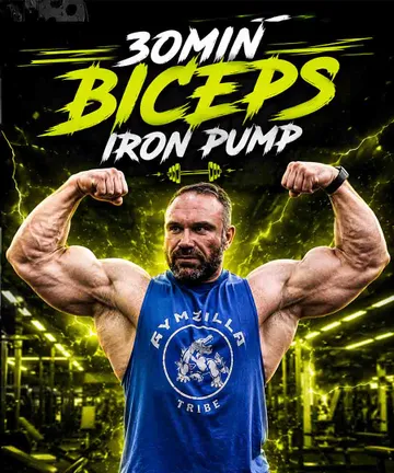 iron biceps 30min pump
