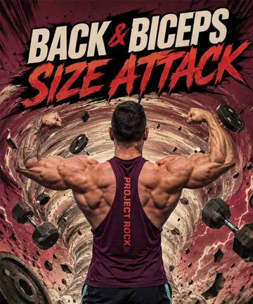 Back & Biceps Size Attack