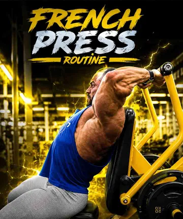 French Press for Bigger Triceps