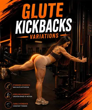 Cable Kickback - max glutes activation