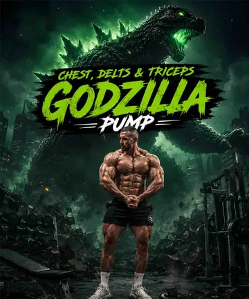 GodZilla Mode Chest, Delts & Tris