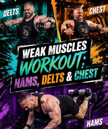 Hamstrings, Delts & Chest