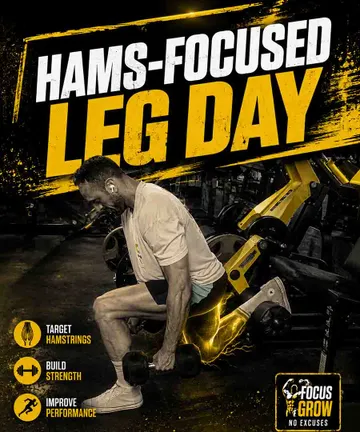 Hamstrings-focused leg day
