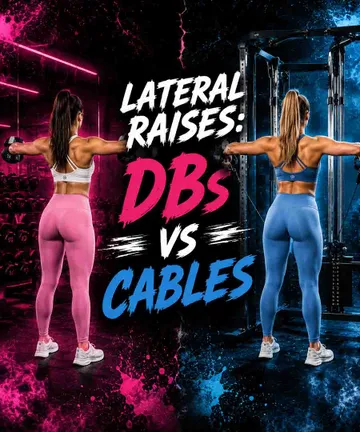 Lateral Raises: Dumbbells vs. Cables
