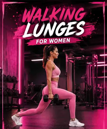 Walking Lunges for Women