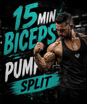 15 min biceps pump