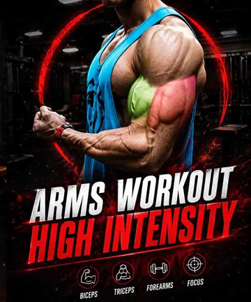 High intensity arms workout