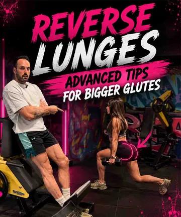 Reverse lunges: tips for gluteus