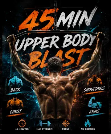 45min Upper Body Blast