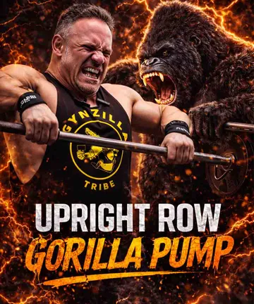 Upright row gorilla pump