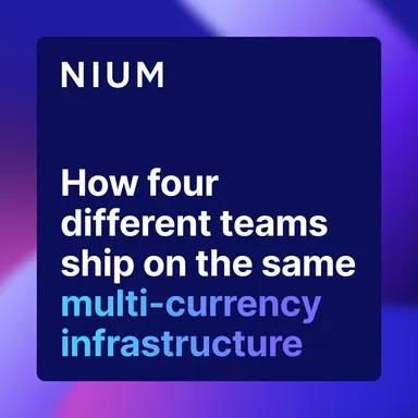 Inside the build: how four different teams ship on the same multi-currency infrastructure article image