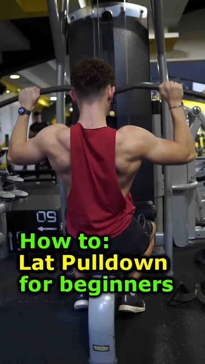How to: lat pulldown for beginners