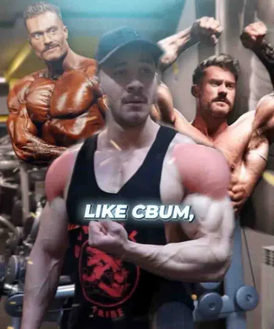 CBUM-like high reps superset